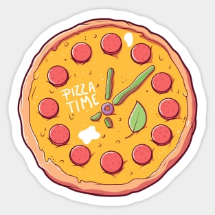 Pizza Time! Sticker